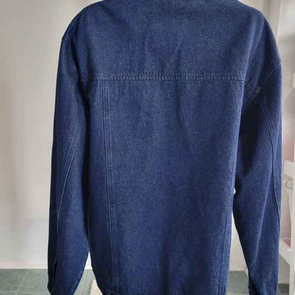 VENEZIA Medium Blue Cotton Denim Women’s Jacket (Plus Size: 1X) - Picture 4 of 14